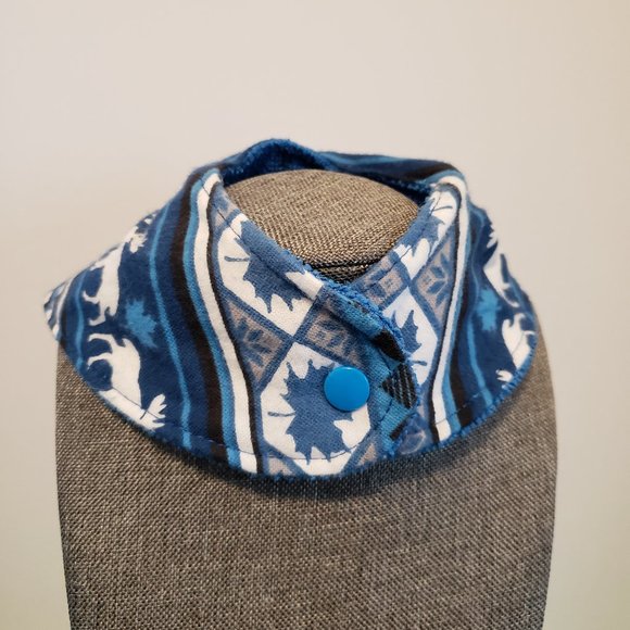 Handmade Lined Baby Drool Bandanas Set Of 3 - Picture 8 of 9